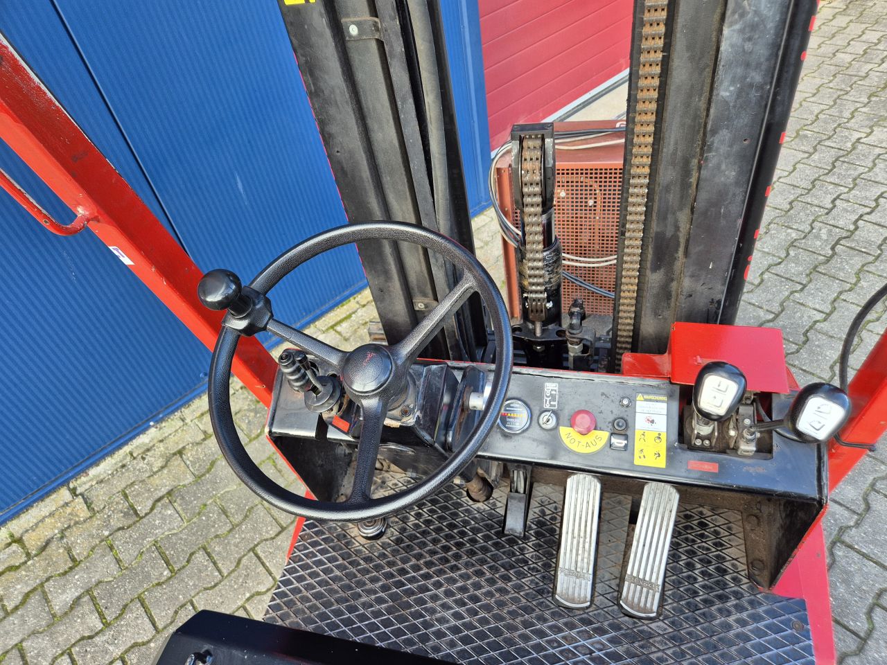 SICHELSCHMIDT M716 HEFTRUCK 1.6 TONS TRIPLOMAST EN FREELIFT
