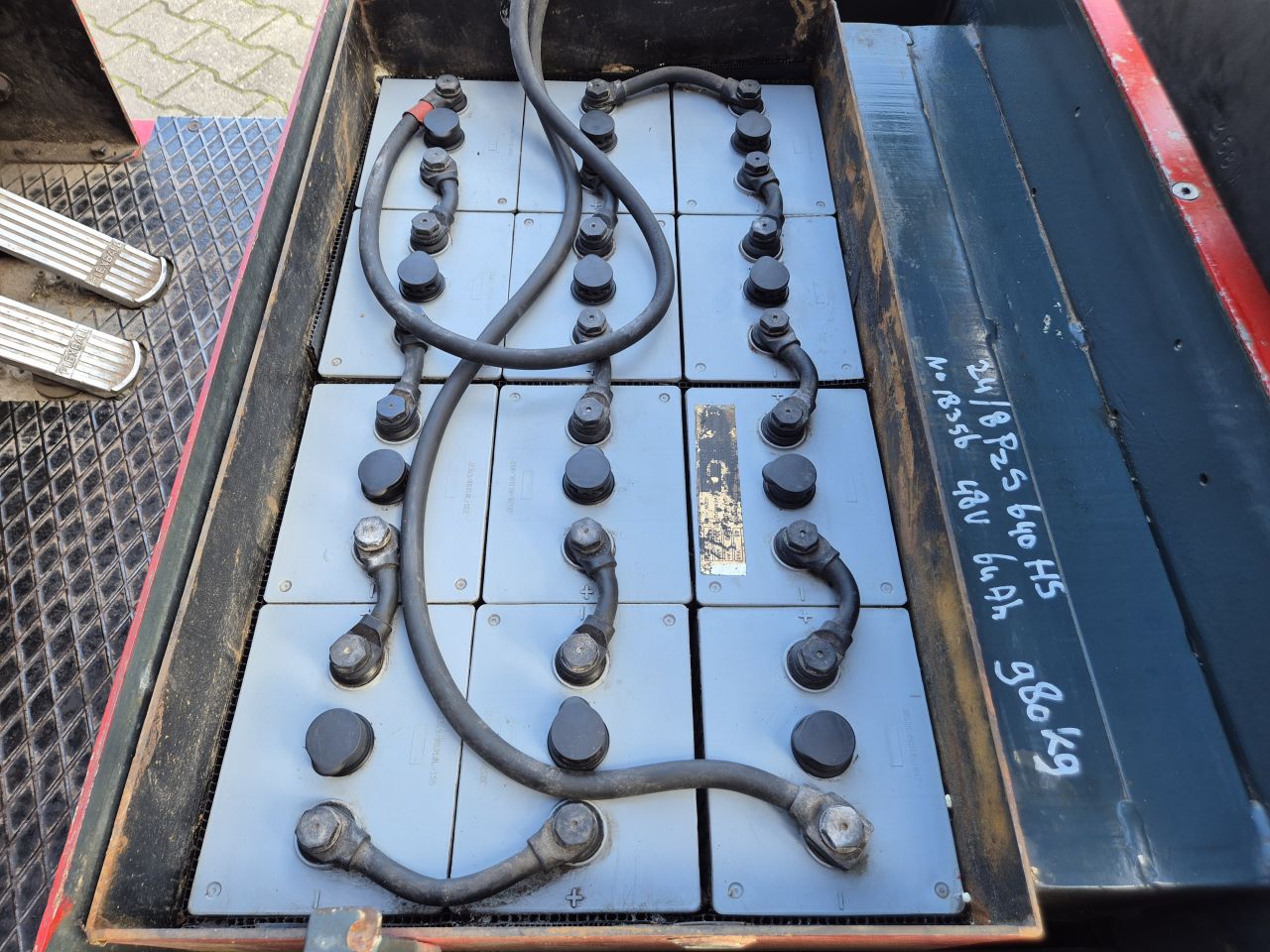 SICHELSCHMIDT M716 HEFTRUCK 1.6 TONS TRIPLOMAST EN FREELIFT