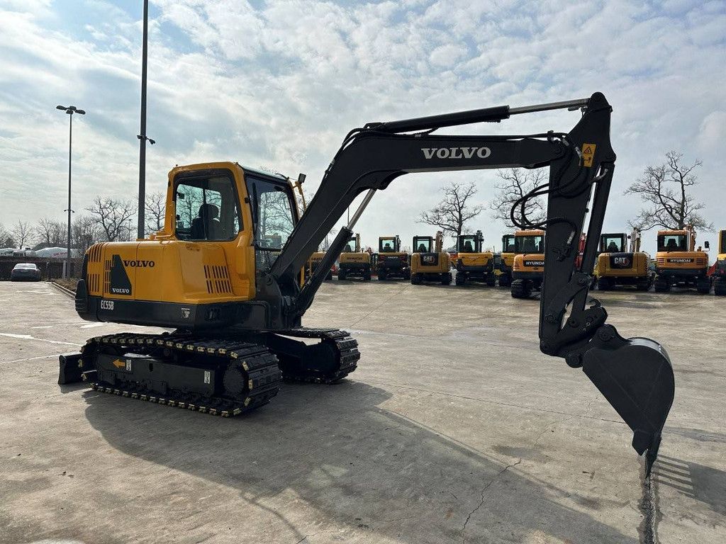 Midigraafmachine Volvo EC55B Diesel 2012