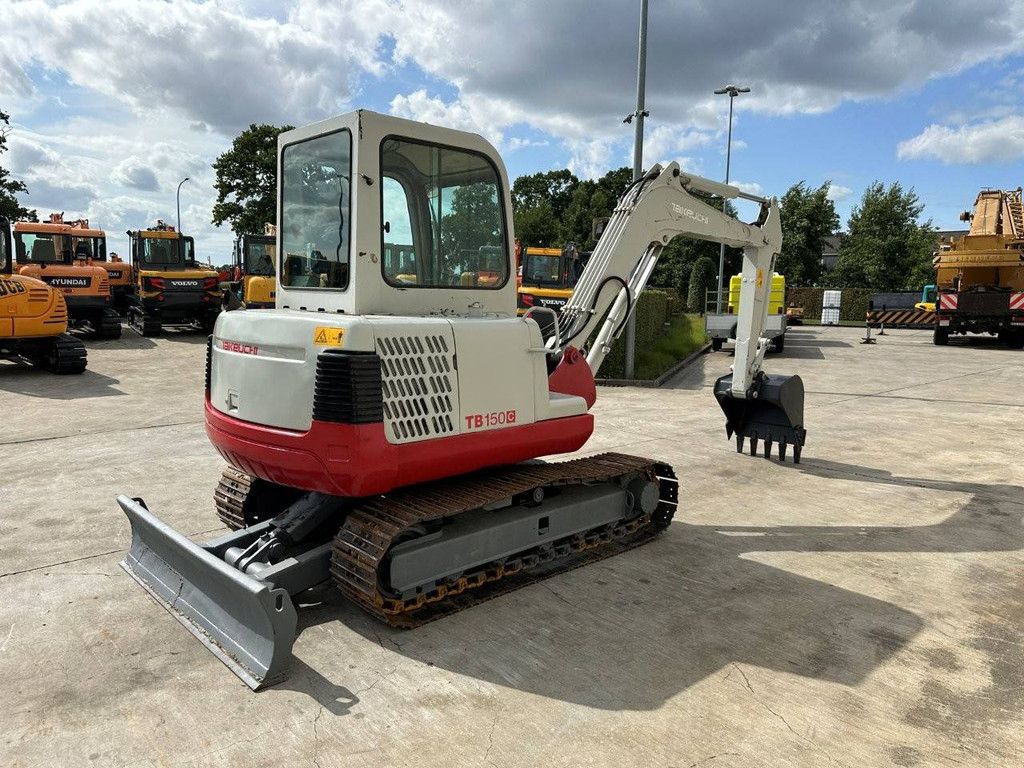 Crawler excavator Takeuchi TB150C Diesel 27.3kW 2010