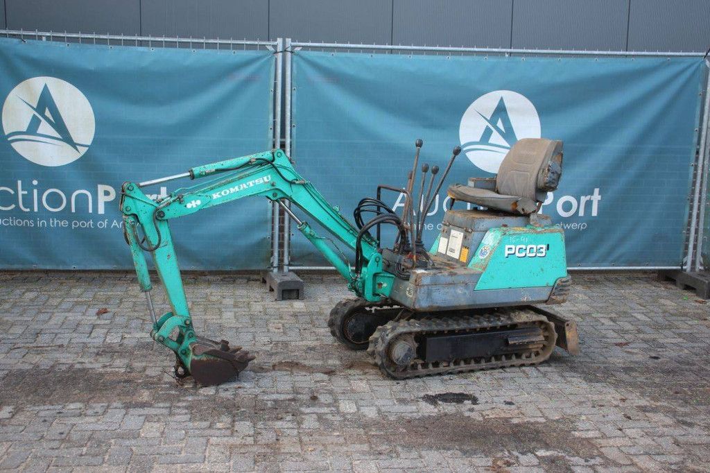 Mini excavator Komatsu PC03-1 Diesel 5.5kW