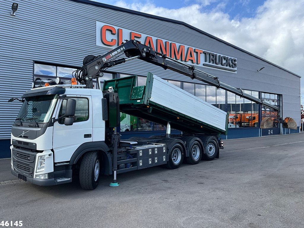 Volvo FM 500 8x4 Euro 6 Hiab 26 Tonmeter laadkraan