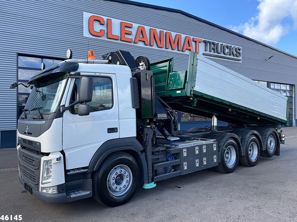 Volvo FM 500 8x4 Euro 6 Hiab 26 Tonmeter laadkraan