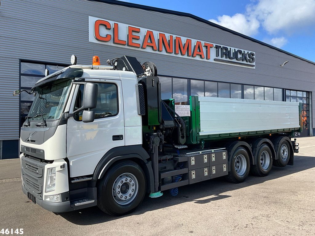 Volvo FM 500 8x4 Euro 6 Hiab 26 Tonmeter laadkraan