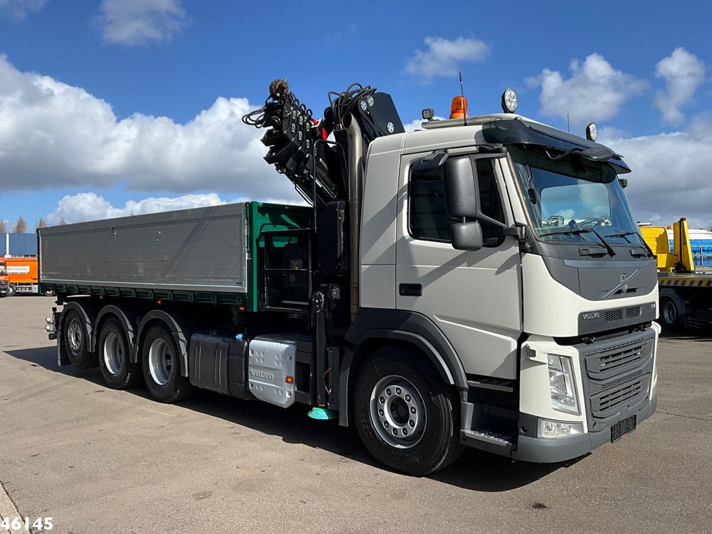 Volvo FM 500 8x4 Euro 6 Hiab 26 Tonmeter laadkraan