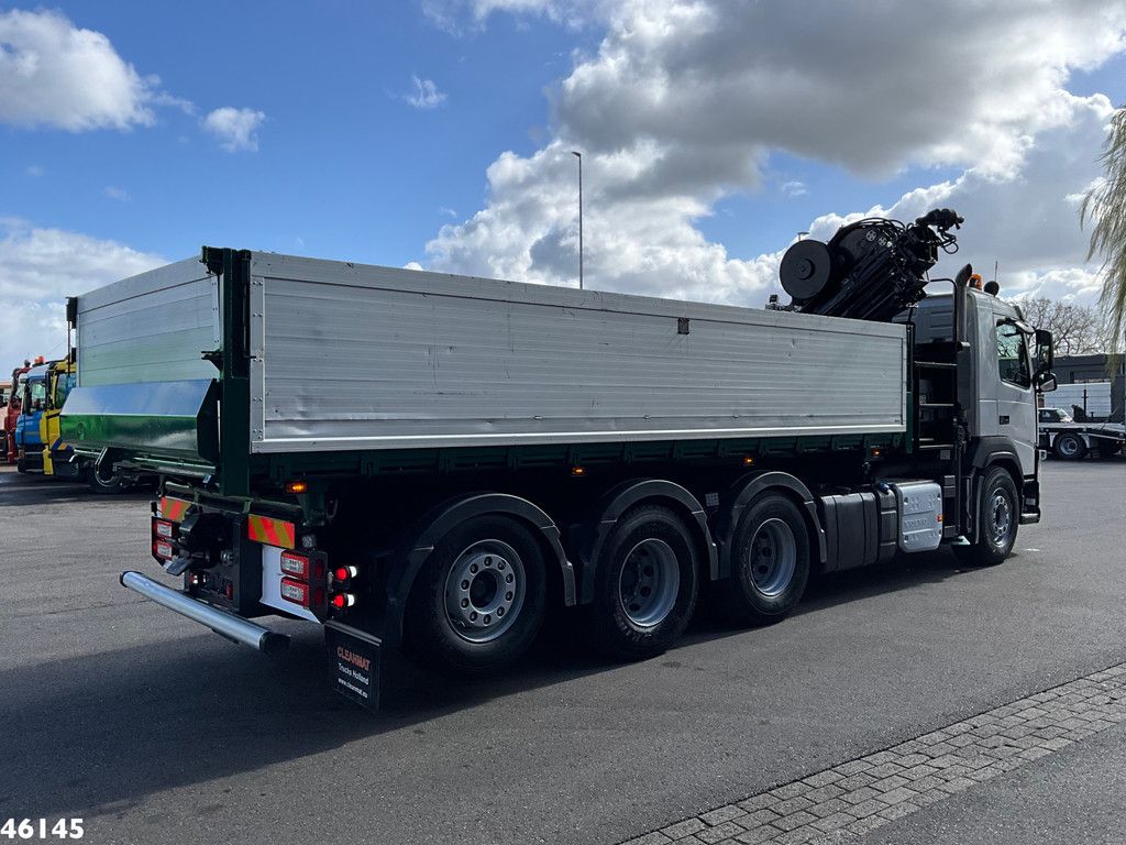 Volvo FM 500 8x4 Euro 6 Hiab 26 Tonmeter laadkraan