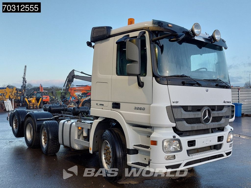 Mercedes Actros Actros 3260 8X2 6,60m Chassis Full-Air Lift+Steering Axle 4,50m Wheelbase