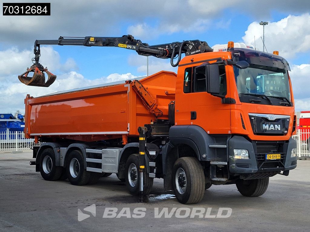 MAN TGS TGS 41.440 8X8 Palfinger Q170Z Crane 8x8 Wide-Spread Euro 6