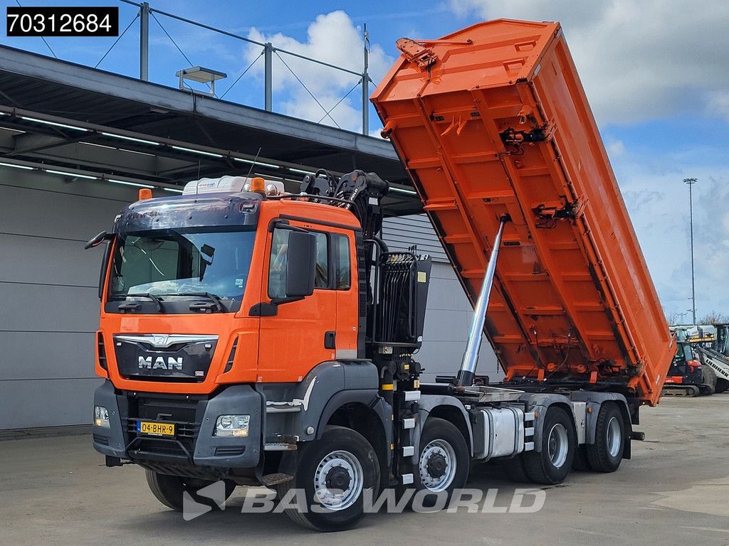 MAN TGS TGS 41.440 8X8 Palfinger Q170Z Crane 8x8 Wide-Spread Euro 6