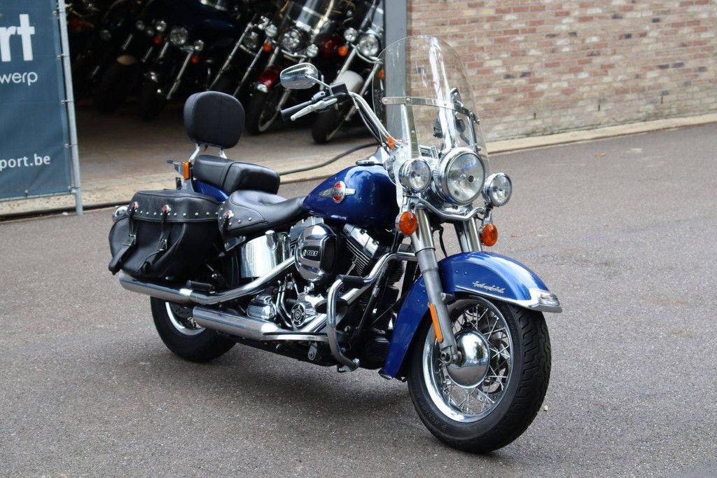 Harley-Davidson Heritage Softail Classic Petrol 2015