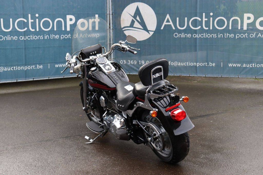 Motorrad Harley Davidson Fat Boy Benzin 2009