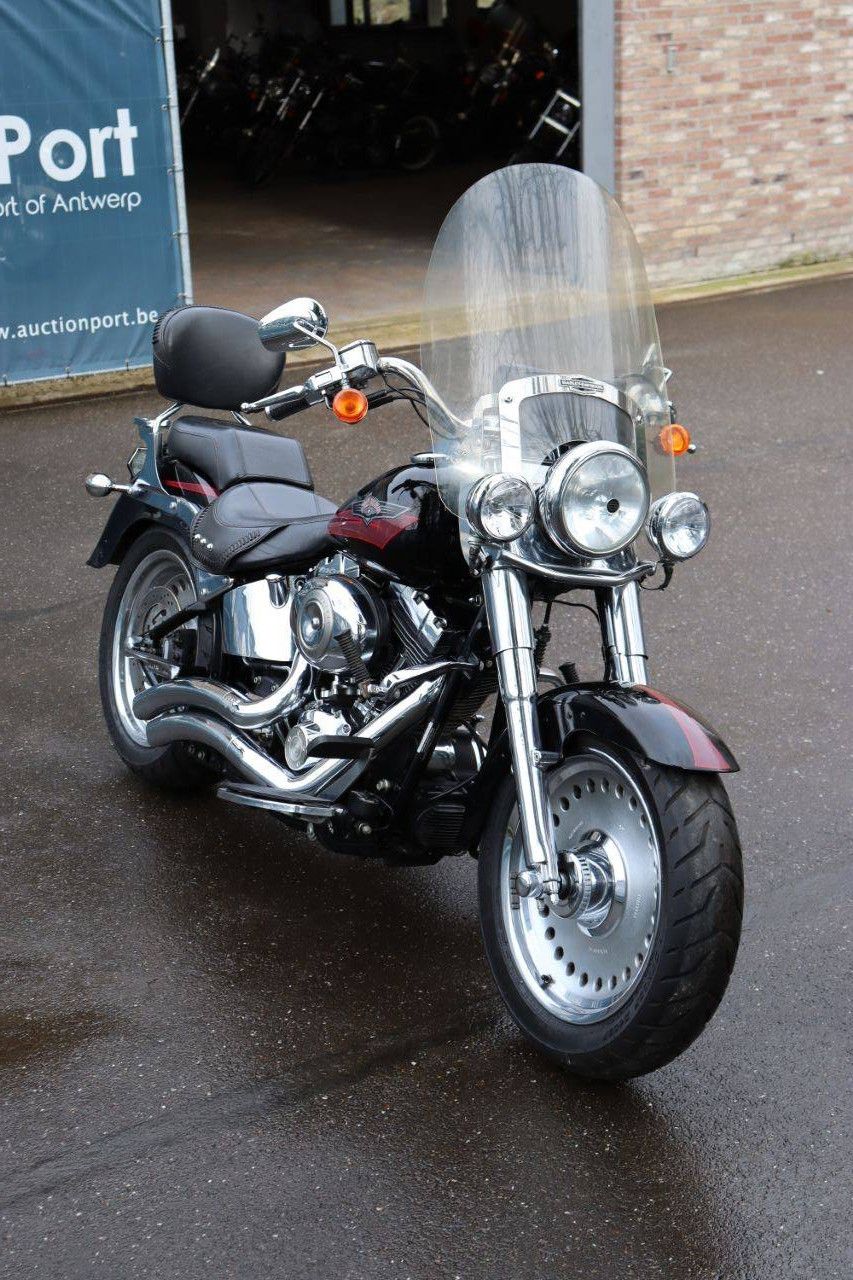 Motorrad Harley Davidson Fat Boy Benzin 2009