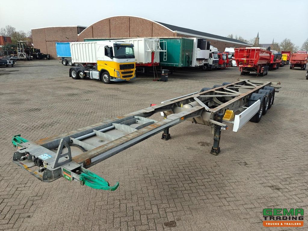 Van Hool A3C002 3-axle SAF - ADR AT/FL - 45FT - 3805KG - Disc brakes - Galvanized