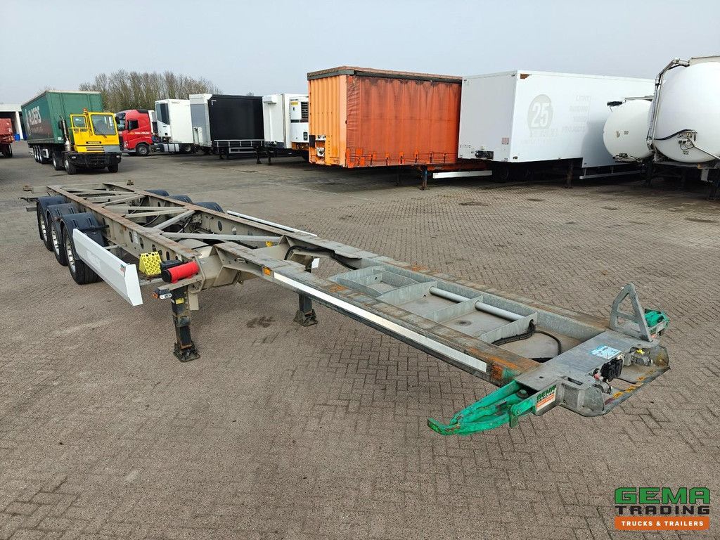 Van Hool A3C002 3-axle SAF - ADR AT/FL - 45FT - 3805KG - Disc brakes - Galvanized