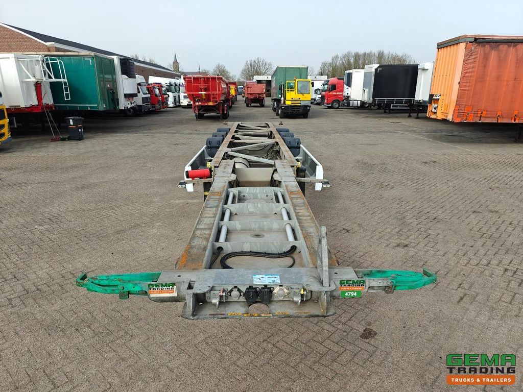 Van Hool A3C002 3-axle SAF - ADR AT/FL - 45FT - 3805KG - Disc brakes - Galvanized