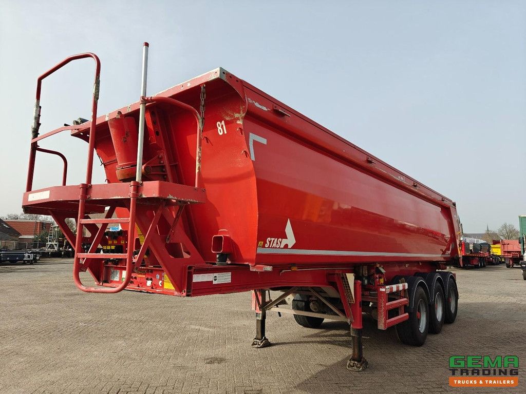 Stas S300CX 3-Axles BPW - Tipper 29m3 - Alu/Alu - Disc brakes - Lift Axle - Trailing Axle - 5500KG - 01/2027 MOT