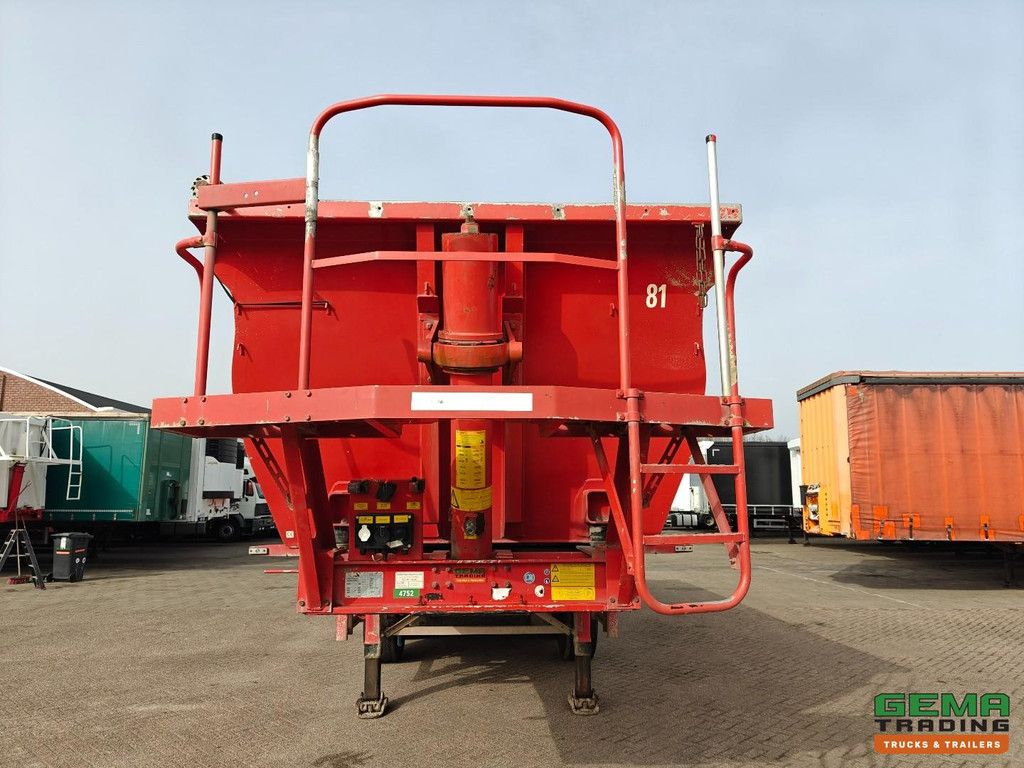 Stas S300CX 3-Axles BPW - Tipper 29m3 - Alu/Alu - Disc brakes - Lift Axle - Trailing Axle - 5500KG - 01/2027 MOT