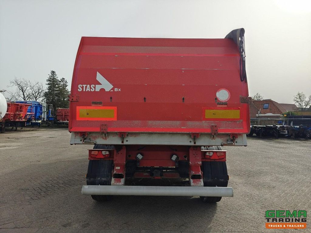 Stas S300CX 3-Axles BPW - Tipper 29m3 - Alu/Alu - Disc brakes - Lift Axle - Trailing Axle - 5500KG - 01/2027 MOT