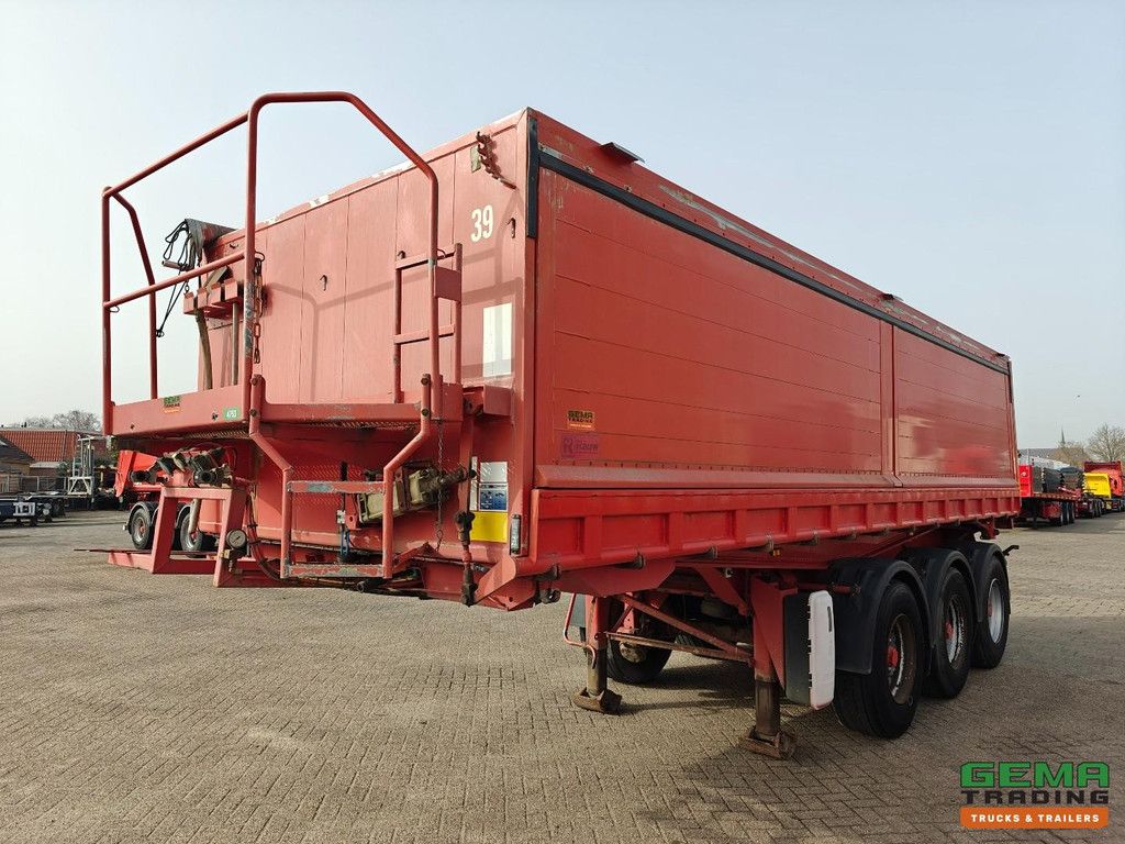 Kempf SKM 39/3 3-Axle BPW - 2-Sided Aluminium Tipper 26m³ - Lift Axle - Disc Brakes - Aluminium Chassis
