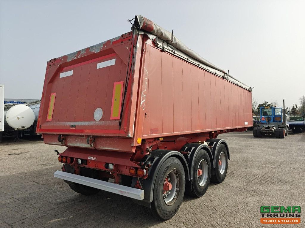 Kempf SKM 39/3 3-Axle BPW - 2-Sided Aluminium Tipper 26m³ - Lift Axle - Disc Brakes - Aluminium Chassis