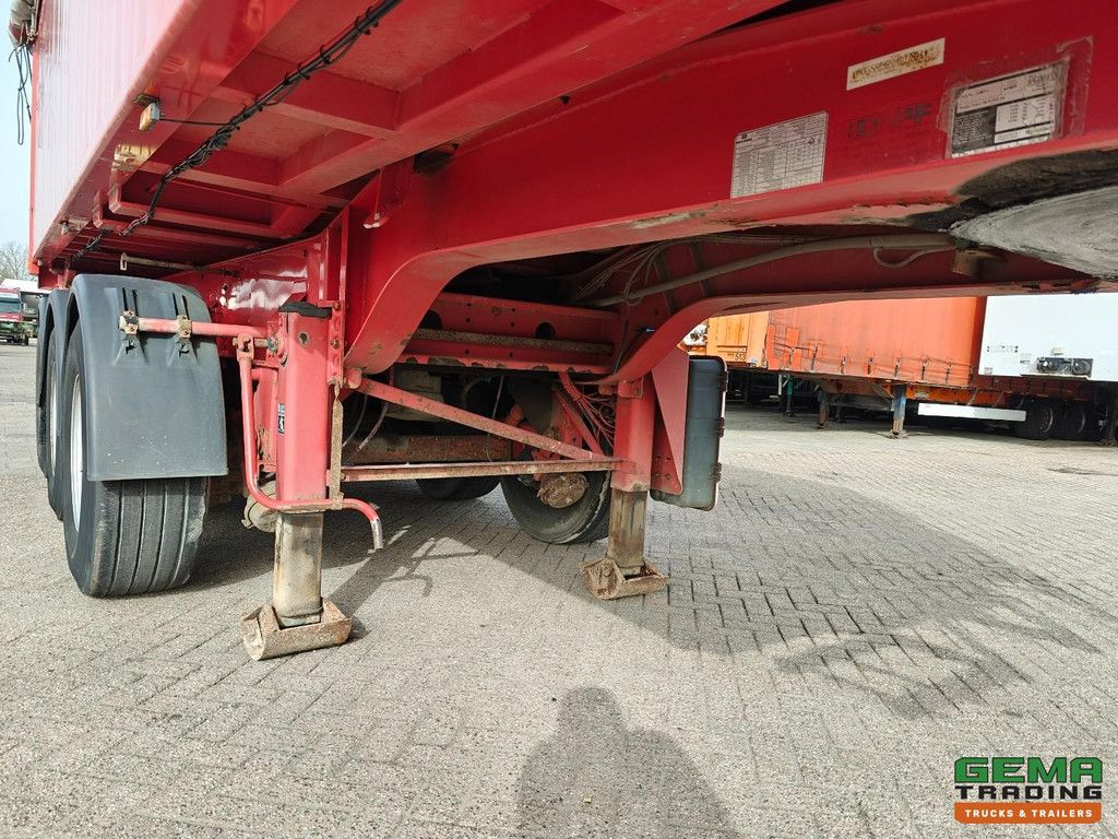 Kempf SKM 39/3 3-Axle BPW - 2-Sided Aluminium Tipper 26m³ - Lift Axle - Disc Brakes - Aluminium Chassis
