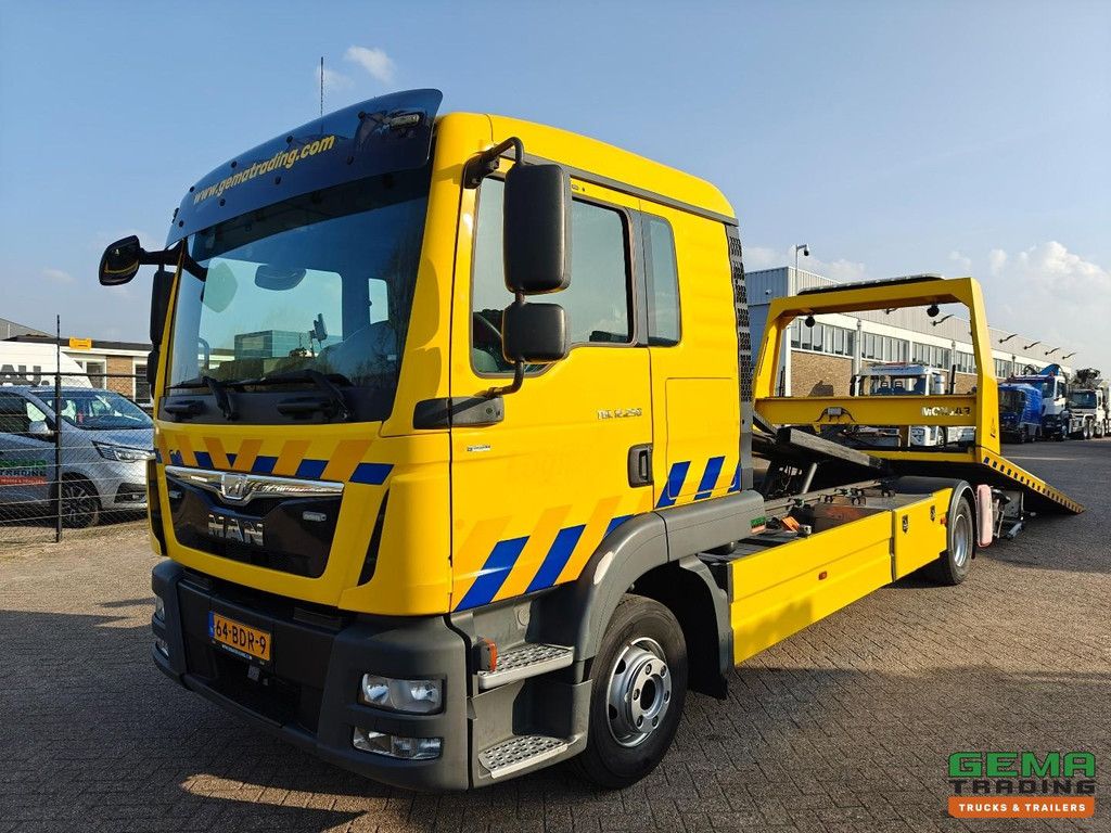 MAN TGL 12.250 4x2 Euro6 SlaapCab (5 persoons) 4x2 Euro6 - Falkom FAS 5000 + Bril + Lier 3600KG + Afstandbediening