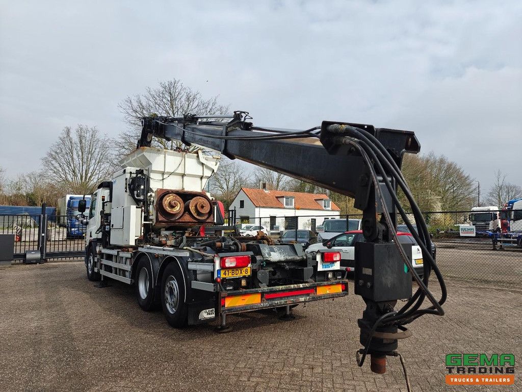 DAF CF 75.310 FAN 6x2/4 Euro 5 DayCab Translift 16T - HIAB 211-3 Toplader + Fernbedienung - 151.916 km