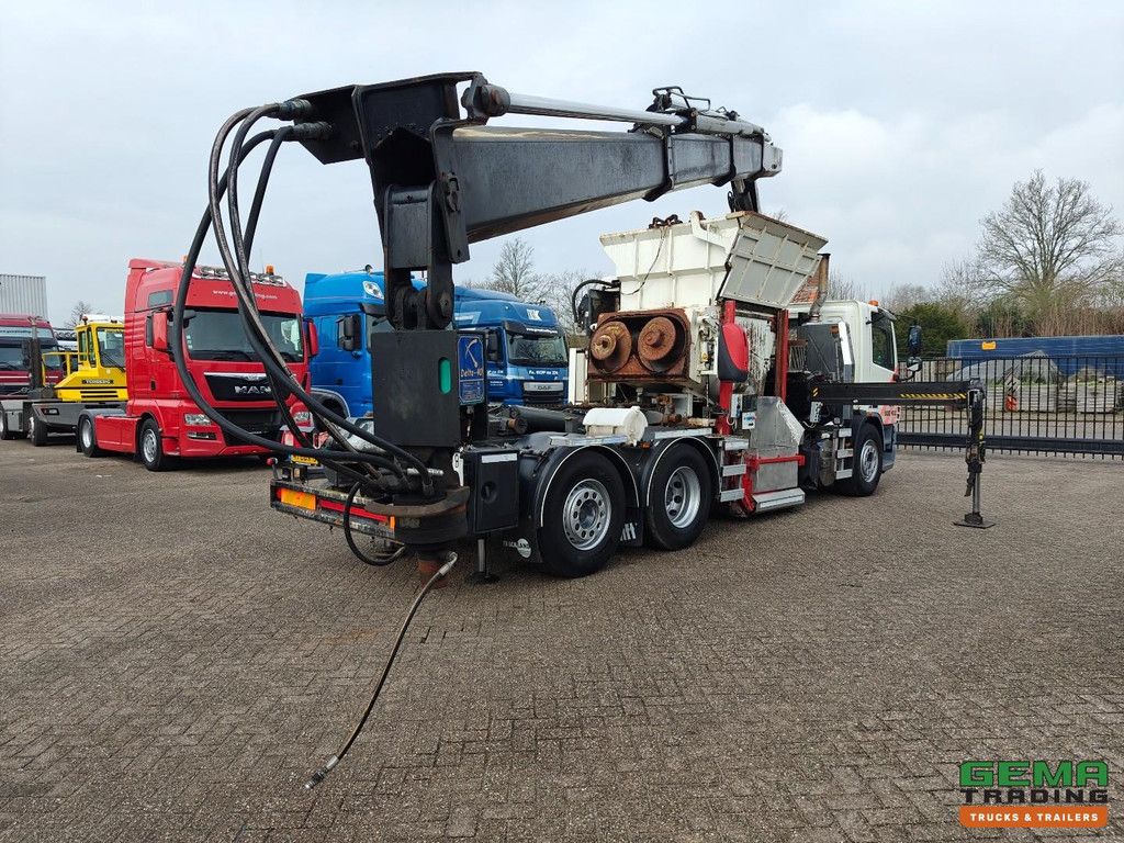 DAF CF 75.310 FAN 6x2/4 Euro 5 DayCab Translift 16T - HIAB 211-3 Toplader + Fernbedienung - 151.916 km