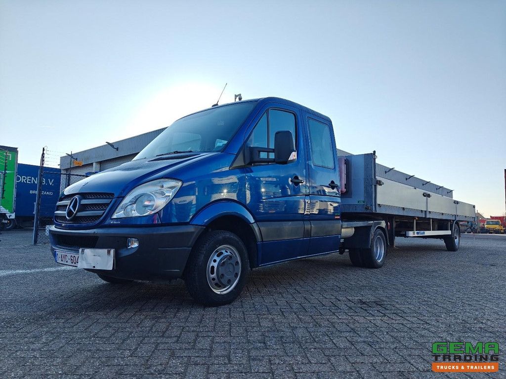 Mercedes-Benz Sprinter 519 CDI 4x2 Double Cab Euro5 V6 - BeCombi + Single-Axle Semi-trailer VF