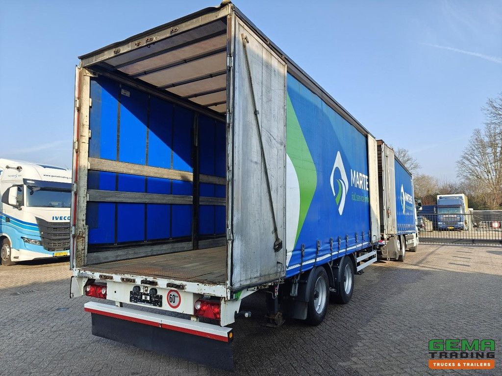 MAN TGX 26.460 6x2/4 XLX Euro 6 - Curtainsider Combi + Renders 2-Axle Trailer - Full Air Suspension - Double Tanks
