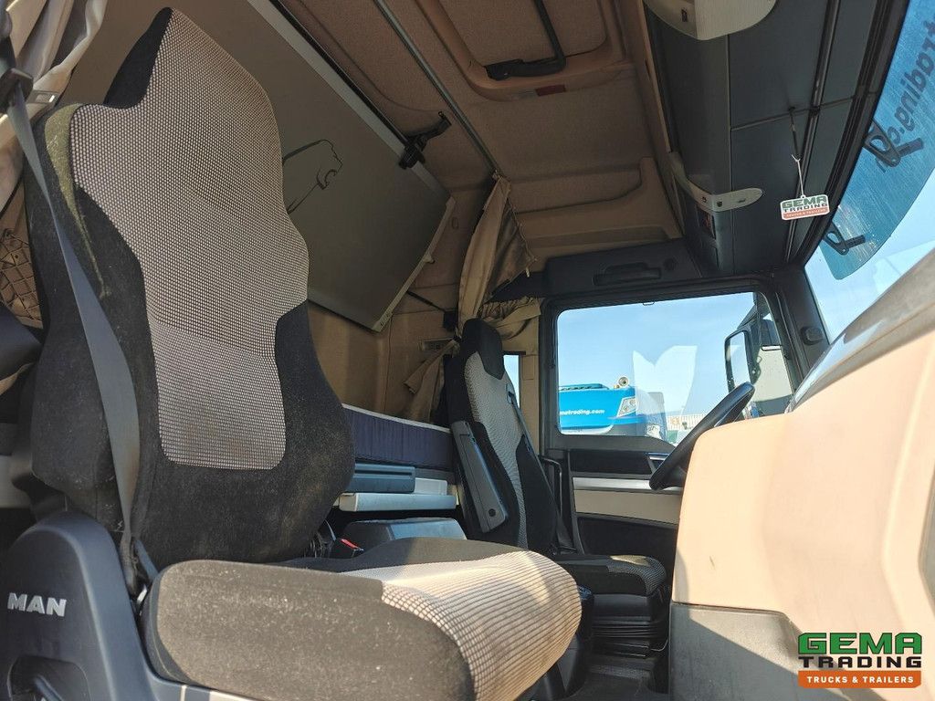 MAN TGX 26.460 6x2/4 XLX Euro 6 - Curtainsider Combi + Renders 2-Axle Trailer - Full Air Suspension - Double Tanks