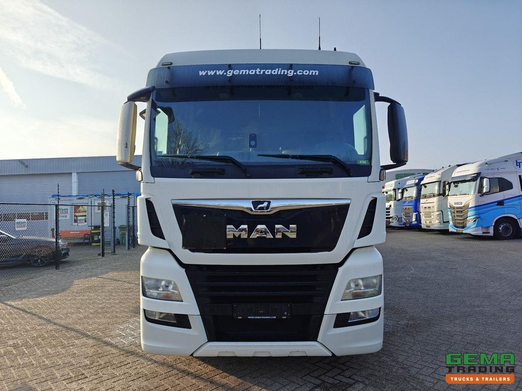 MAN TGX 26.460 6x2/4 XLX Euro 6 - Curtainsider Combi + Renders 2-Axle Trailer - Full Air Suspension - Double Tanks