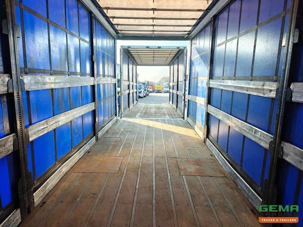 MAN TGX 26.460 6x2/4 XLX Euro 6 - Curtainsider Combi + Renders 2-Axle Trailer - Full Air Suspension - Double Tanks