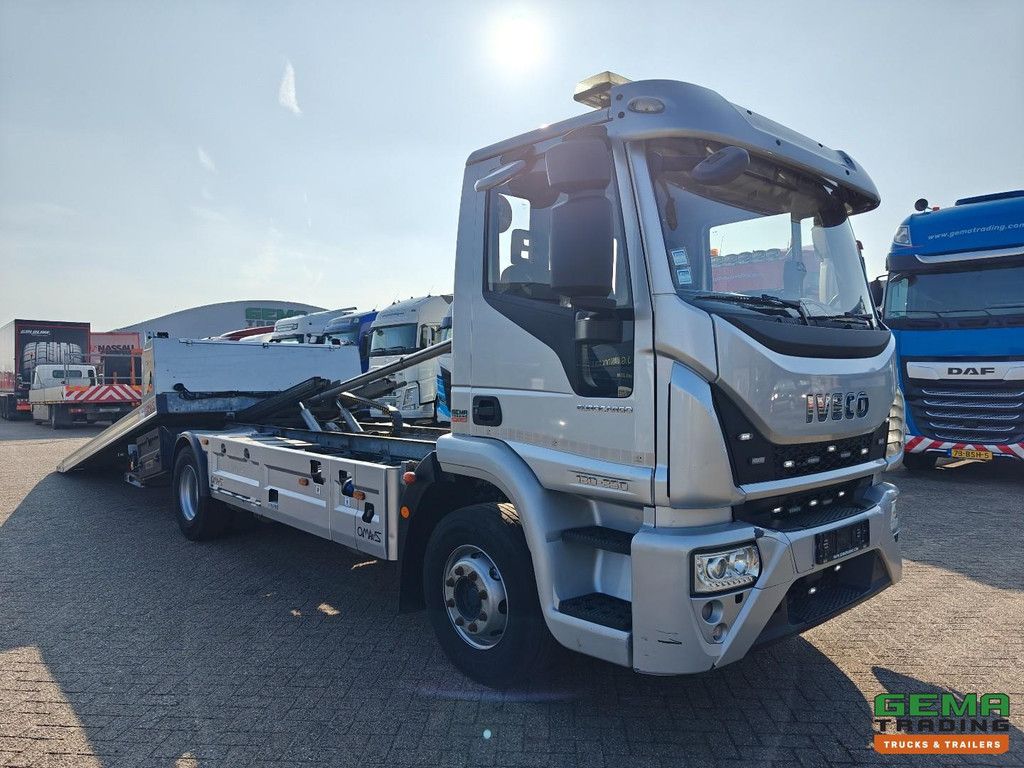 Iveco Eurocargo 120-250 4x2 DagCab (3pers) Euro6D - Omarz S4.2000-223 + Bril/Lepel 4T + Dubbele Lier + Afstandbediening