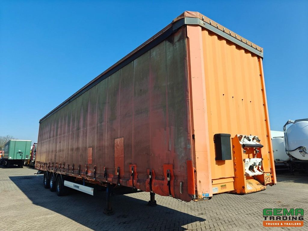 Krone SD 27 3 Assen BPW - MEGA - Schuifzeilen/Dak - Schijfremmen - Reservewiel -11/2026 APK - 3 units!