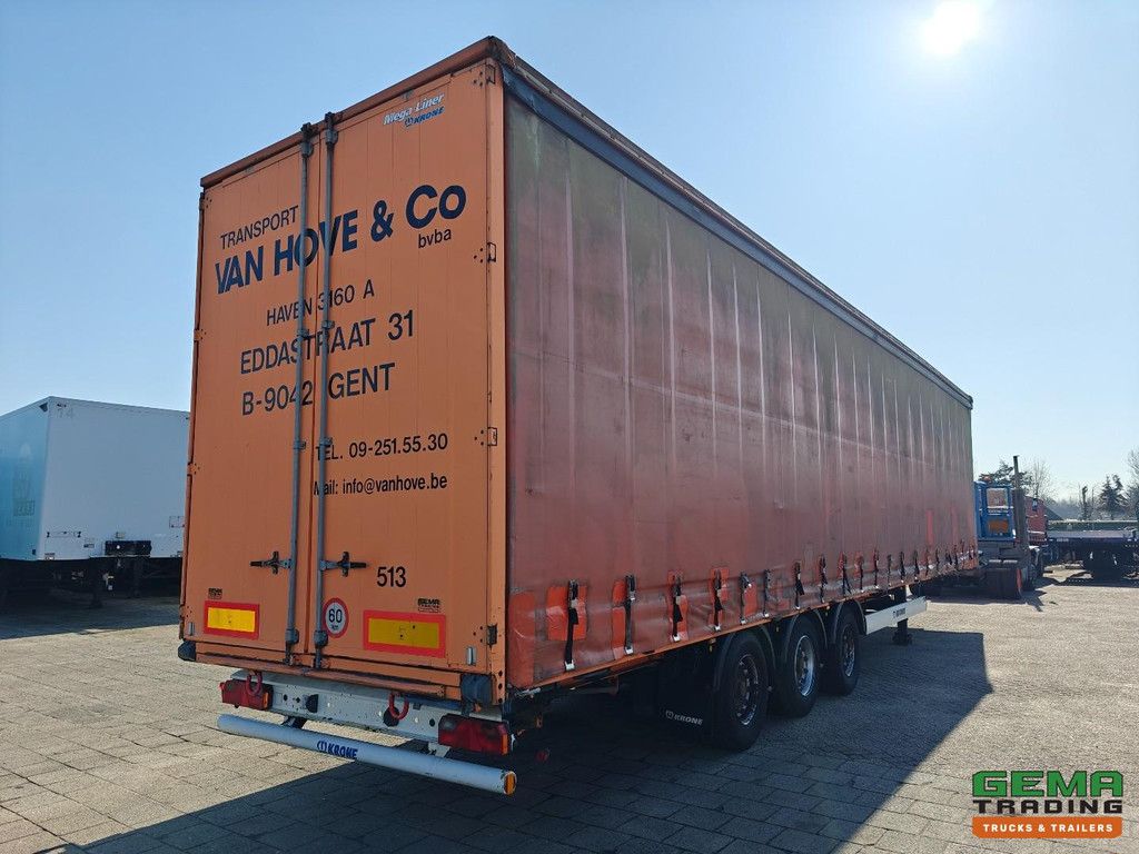 Krone SD 27 3 Assen BPW - MEGA - Schuifzeilen/Dak - Schijfremmen - Reservewiel -11/2026 APK - 3 units!