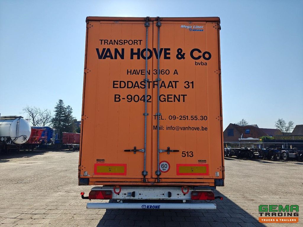 Krone SD 27 3 Assen BPW - MEGA - Schuifzeilen/Dak - Schijfremmen - Reservewiel -11/2026 APK - 3 units!