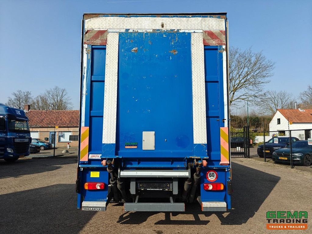 DAF FA LF280 4x2 Dagcab Euro6 - Schuifzeilenbak 7.5M - ADR AT - Laadklep 2500kg - HH Vloer