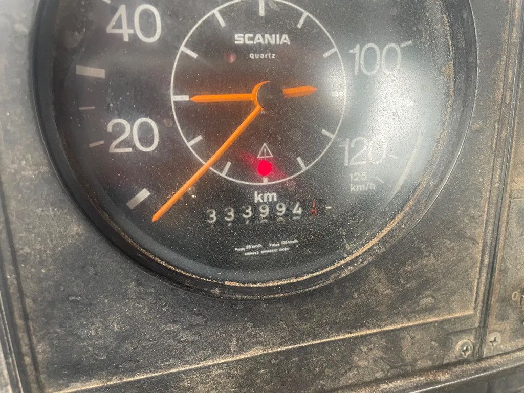 Scania 82M 210 Containersysteem , aluvelgen ,manuel gear