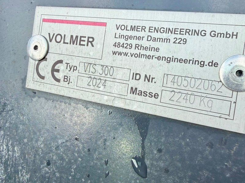 Volmer VTS 300 Silageschild teleskopierbar