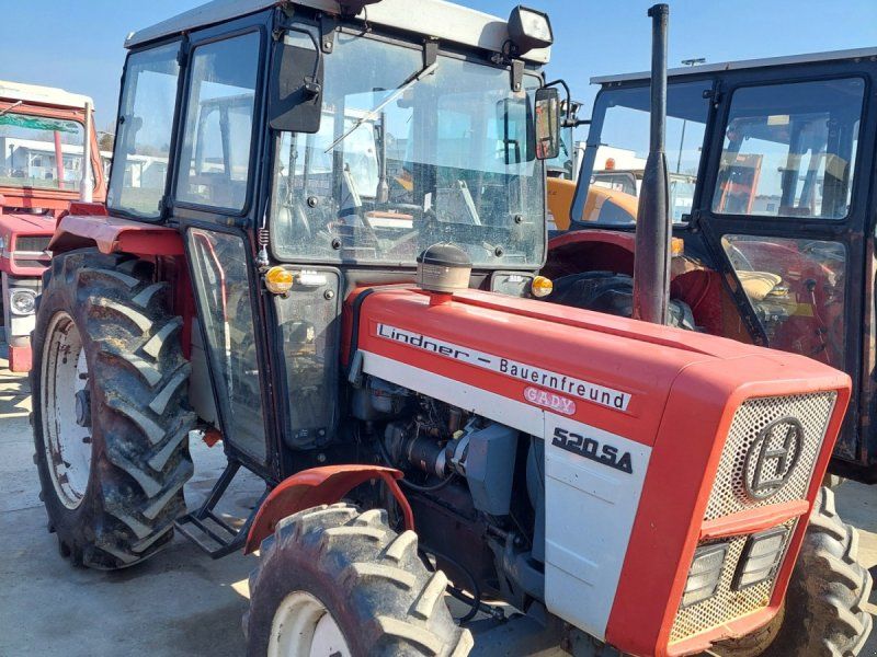 Traktor Lindner 520 SA, Kabine, Allrad, Ackerschiene, ZW.Räder,