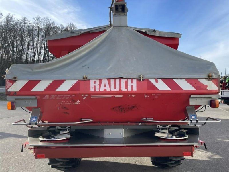 Rauch TWS 5000 Düngerwagen mit Lenkung, Axera H-EMC Anbaustreuer