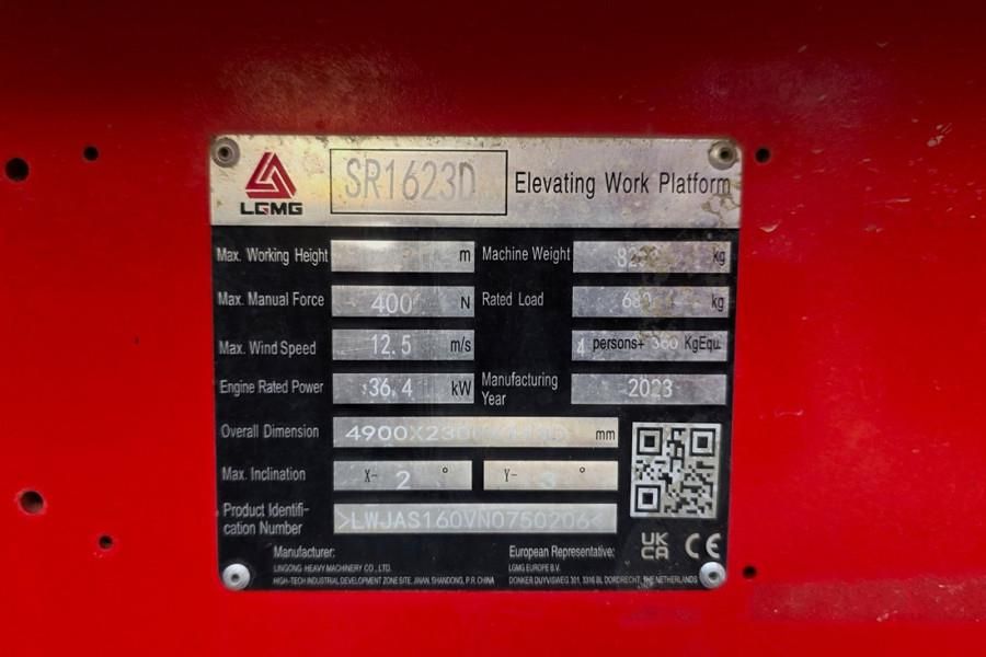 LGMG SR1623D Valid Inspection, *Guarantee! Diesel 4x4 D