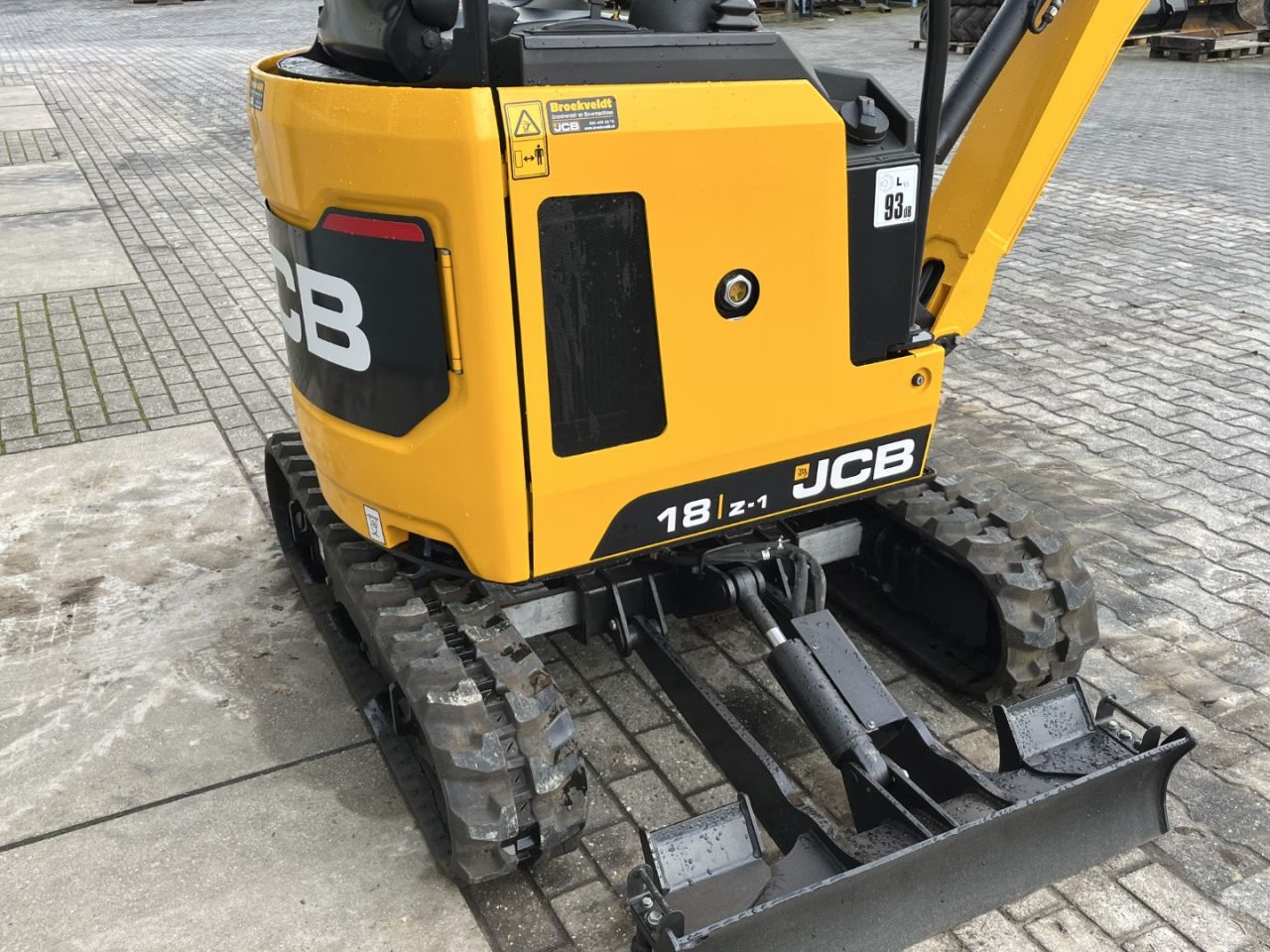 JCB 18Z-1 Canopy Pro minigraafmachine