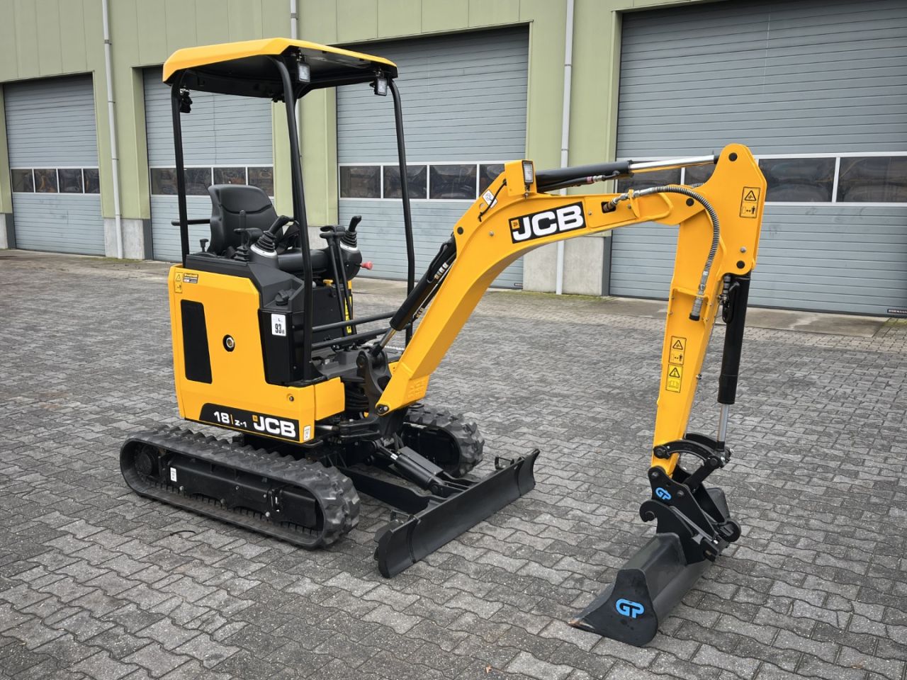 JCB 18Z-1 Canopy Pro minigraafmachine