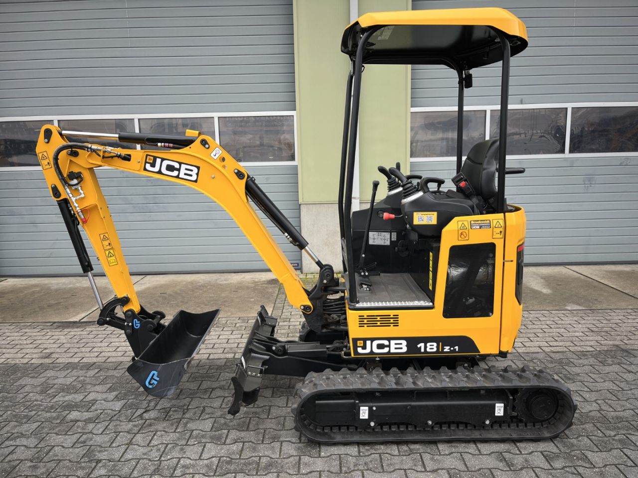 JCB 18Z-1 Canopy Pro minigraafmachine