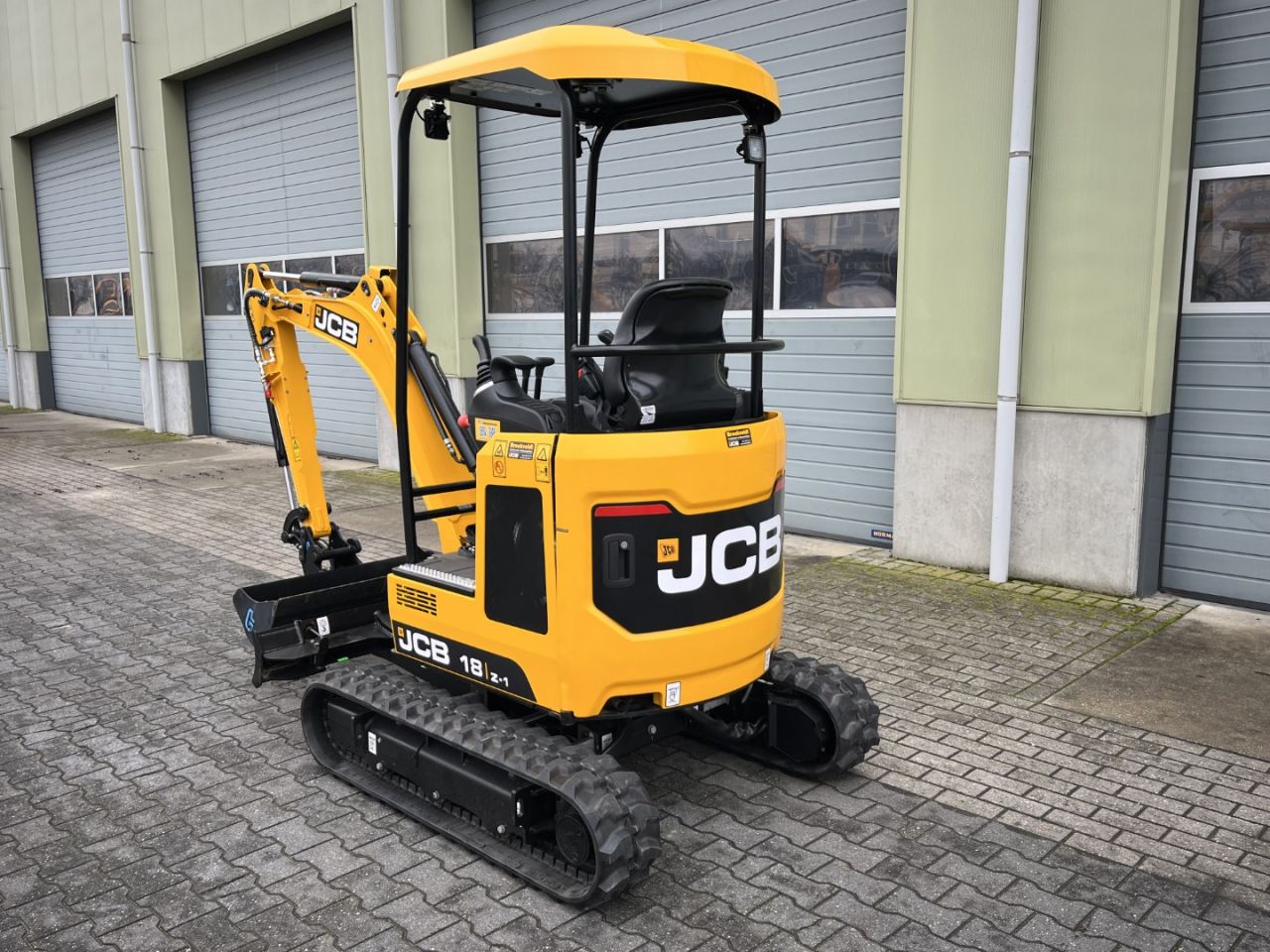 JCB 18Z-1 Canopy Pro minigraafmachine