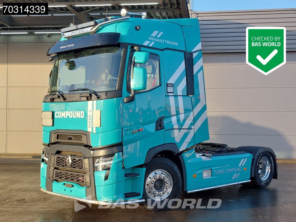 Renault T 480 4X2 HIGH Retarder TC Alcoa's ADR Hydraulik Compressor Standklima Navi ACC