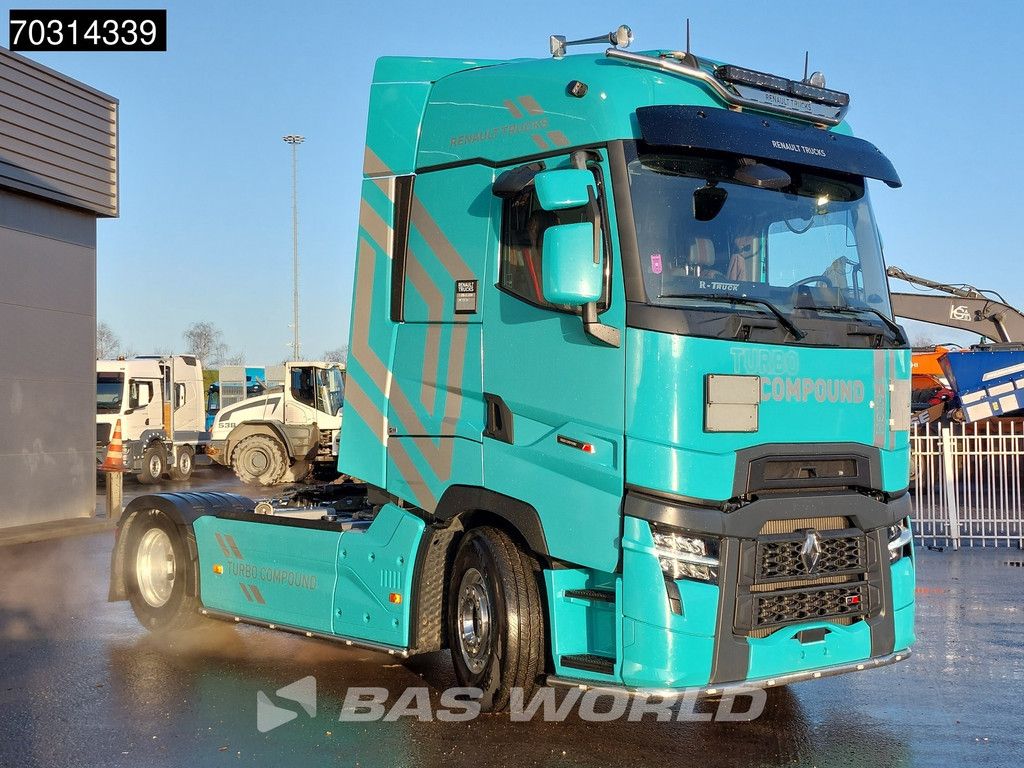 Renault T 480 4X2 HIGH Retarder TC Alcoa's ADR Hydraulik Compressor Standklima Navi ACC