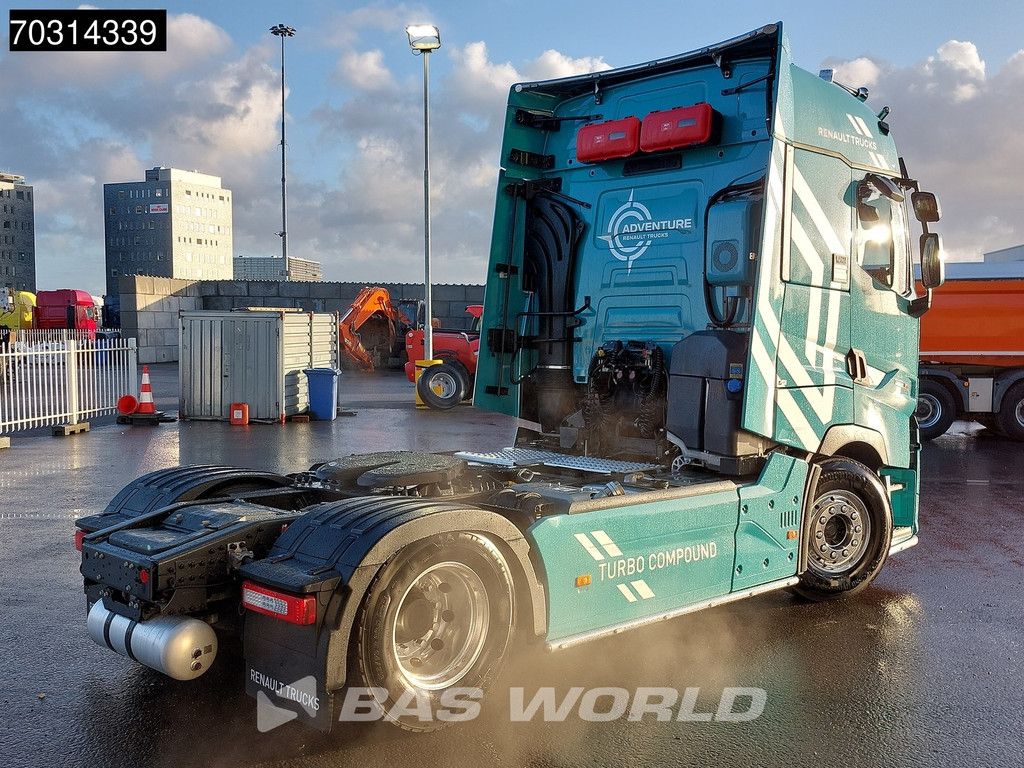 Renault T 480 4X2 HIGH Retarder TC Alcoa's ADR Hydraulik Compressor Standklima Navi ACC